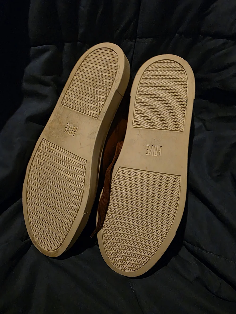 Brown Leather Slip-On Sneakers for Men